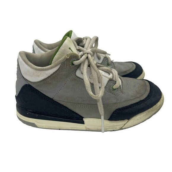 Nike Air Jordan 3 III Retro Chlorophyll Grey Size 13C Sneakers Shoes 429487-006 - Picture 1 of 9